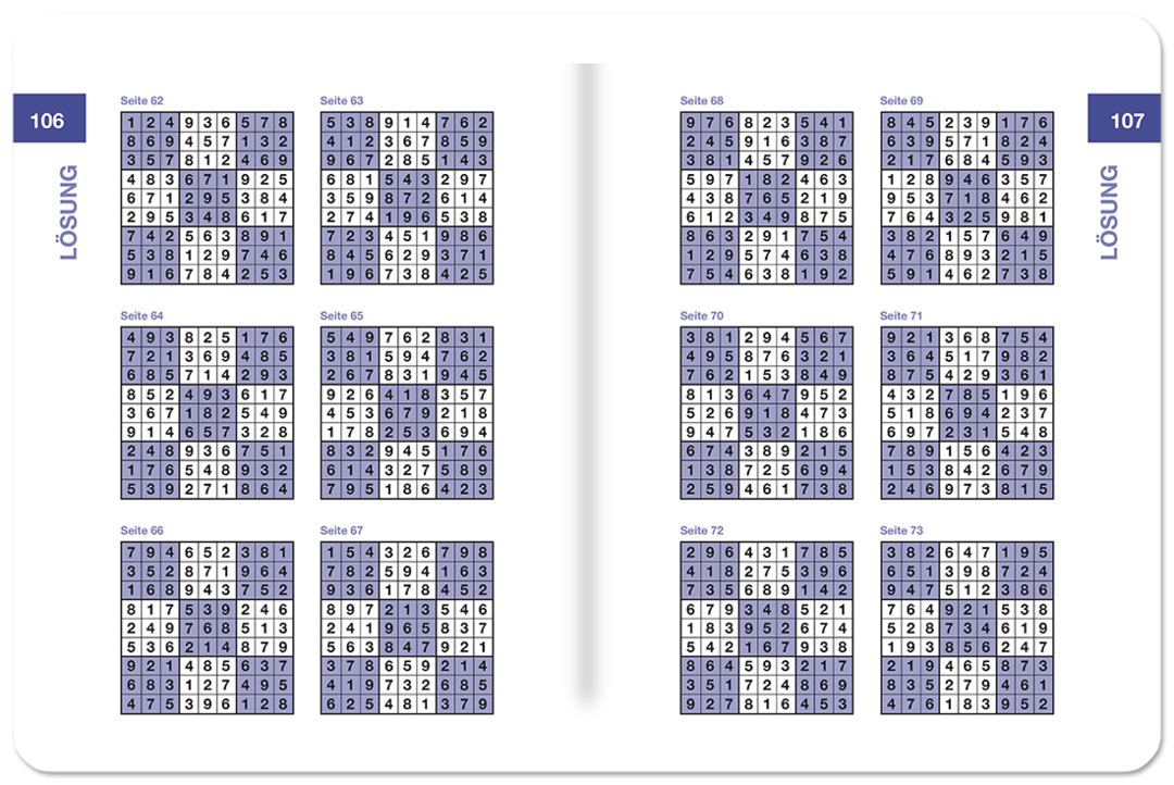 Sudoku 4 – Großdruck