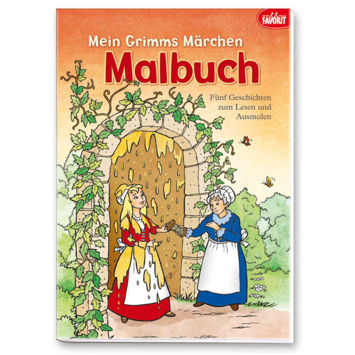 Mein Grimms Märchen Malbuch