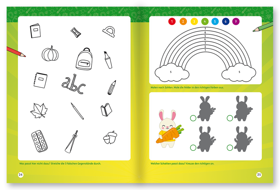 Lernspiele Megaspaß für Kids ab 6 Jahren