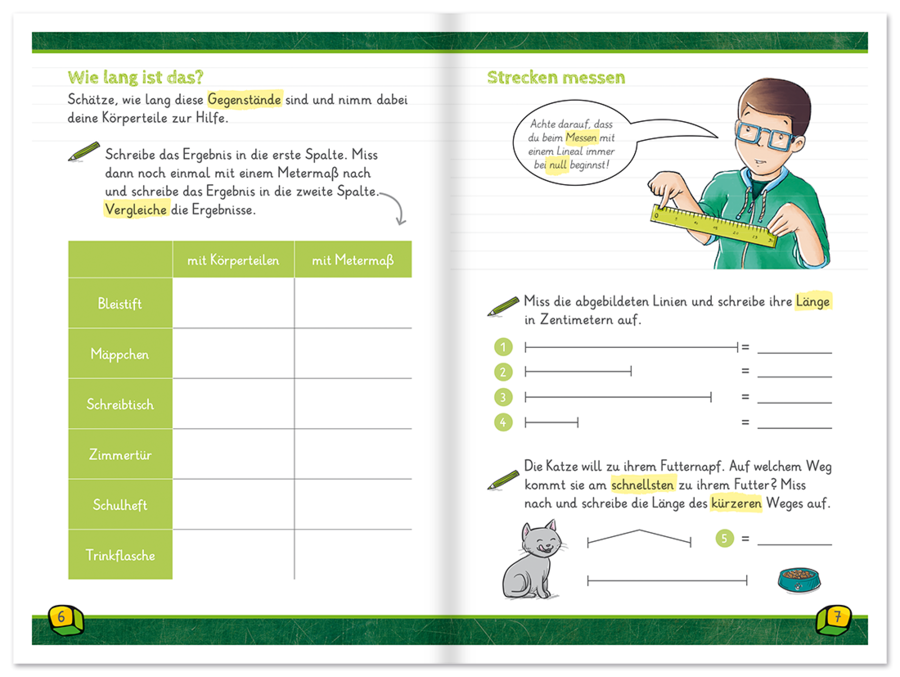 Längen und Gewichte