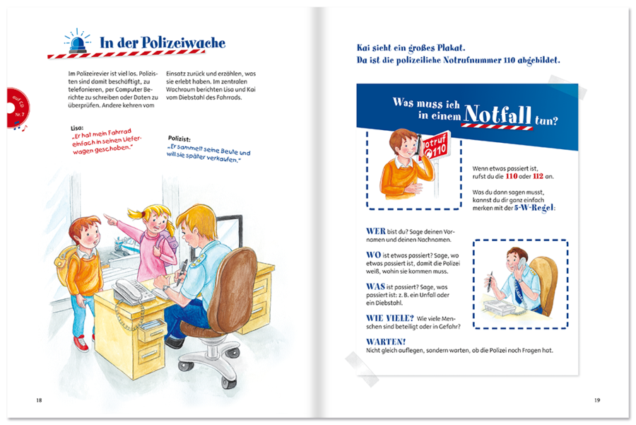 Lieder und Geschichten von der Polizei – mit CD