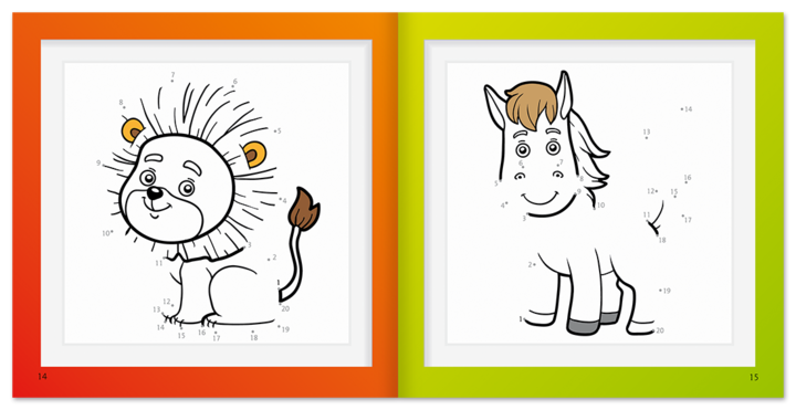 Zahlen verbinden – von 1 bis 20