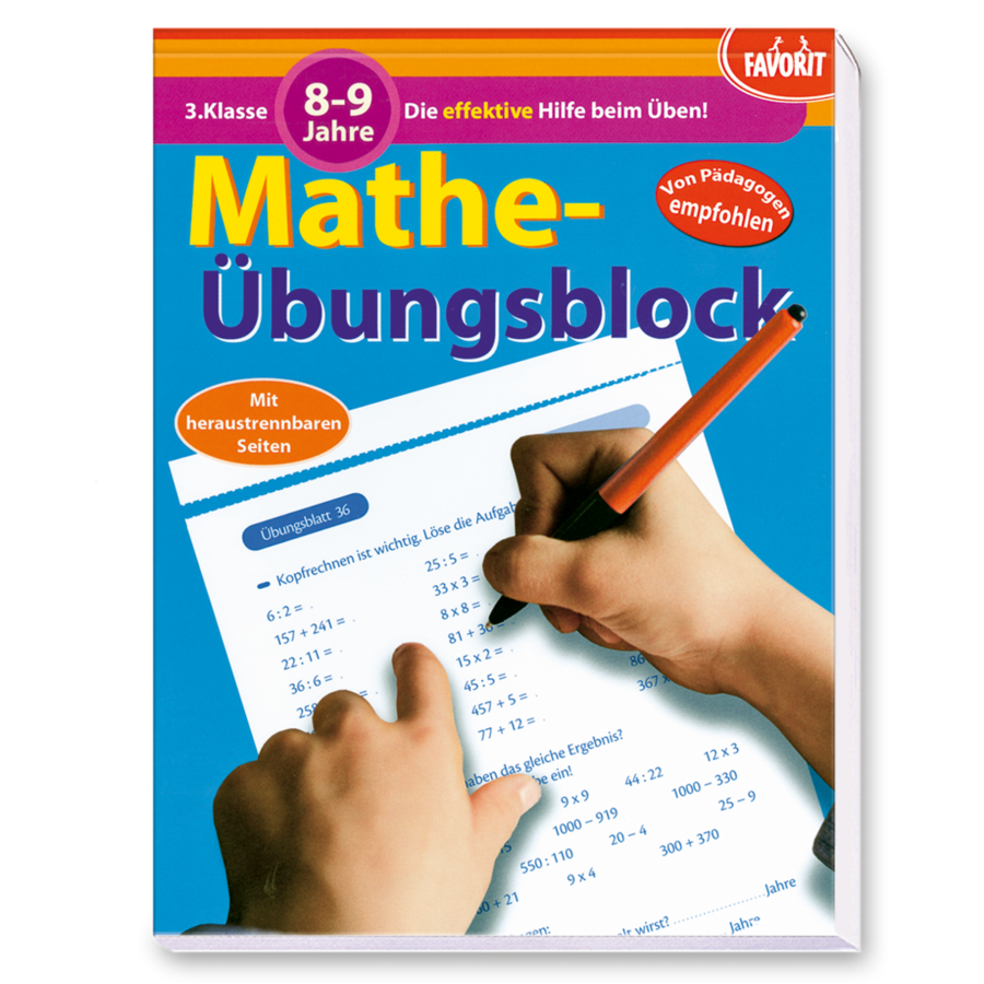 Mathe-Übungsblock (3. Klasse)