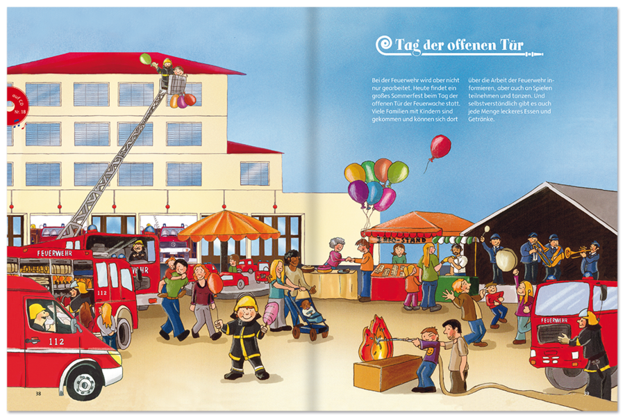 Lieder und Geschichten von der Feuerwehr – mit CD