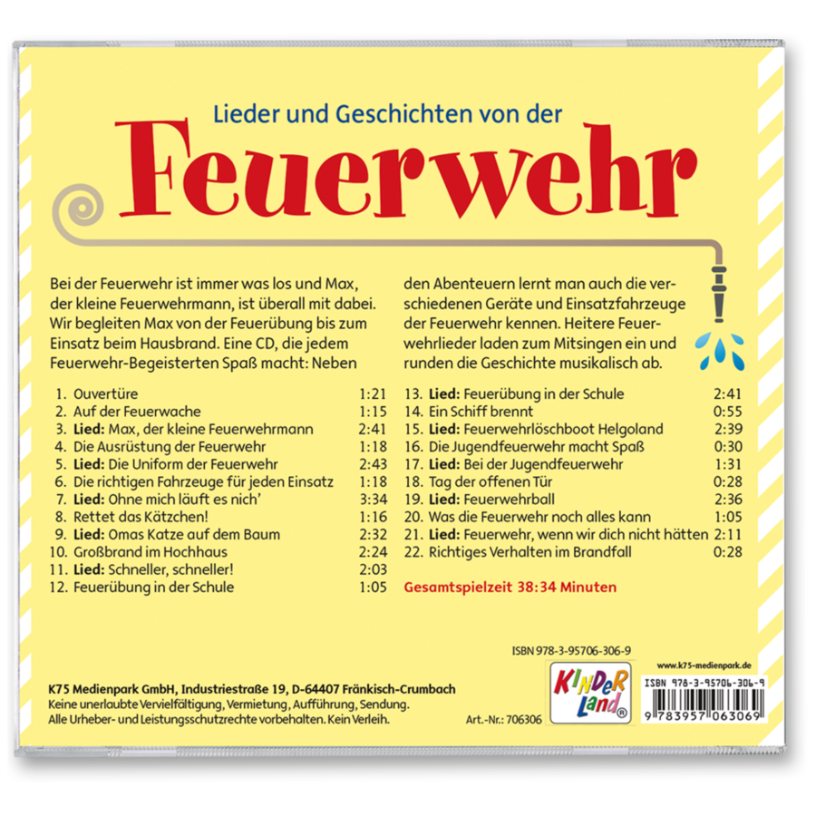 Lieder und Geschichten von der Feuerwehr
