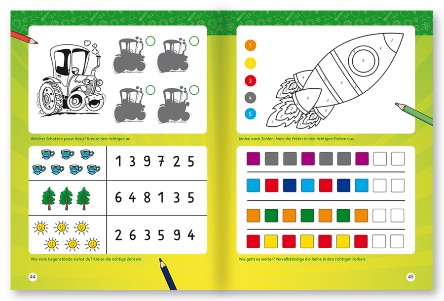 Lernspiele Megaspaß für Kids ab 6 Jahren