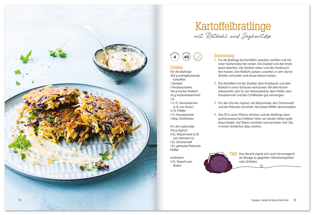 Kartoffeln Kochbuch Innenseite 1