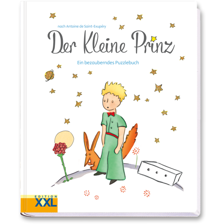 Kinderbuch Der kleine Prinz Puzzlebuch Geschichten für Kinder mit Puzzlebilder Cover Vorderseite Edition XXL Onlineshop