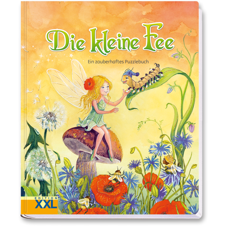 Kinderbuch Die kleine Fee Puzzlebuch Geschichten für Kinder mit Puzzlebilder Cover Vorderseite Edition XXL Onlineshop