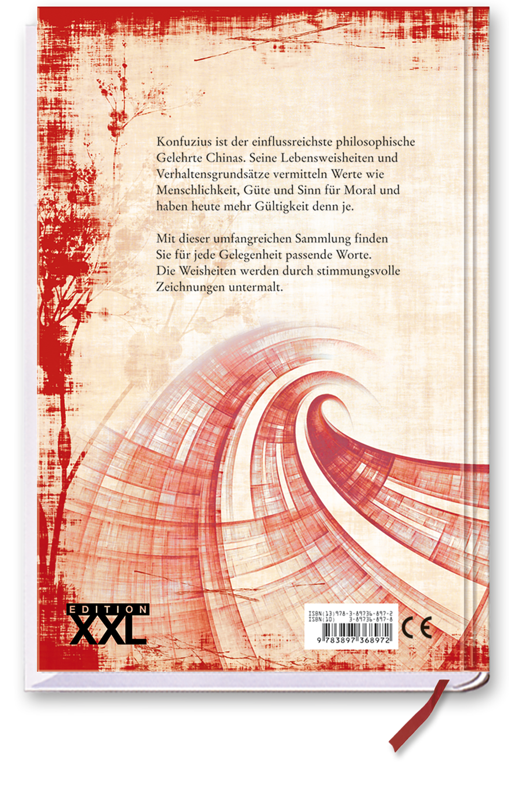 Schon Konfuzius sagte chinesische Weisheiten und Zitate von Konfuzius Cover Rückseite EDITION XXL Onlineshop