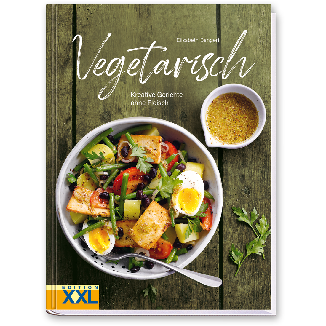 Vegetarisch Kochbuch Cover Vorderseite